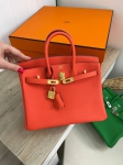 Сумка женская  Birkin 25, GHW Togo  Hermes Артикул LUX-89314. Вид 1