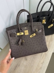 Cумка женская  Birkin , 30 cm Ostrich GHW Hermes Артикул LUX-93726. Вид 1