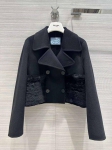 Укороченное пальто  Prada Артикул LUX-94809. Вид 1