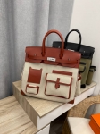 Сумка женская Birkin, 40, PHW Hermes Артикул LUX-106198. Вид 1