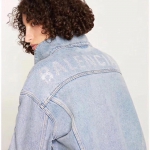 Куртка женская джинсовая Balenciaga Артикул LUX-13706. Вид 2
