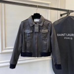 Куртка женская Yves Saint Laurent Артикул LUX-75685. Вид 1
