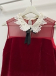Бархатное мини-платье Miu Miu Артикул LUX-79598. Вид 2