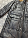 Куртка удлинённая кожаная со вставками из натуральной кожи крокодила Stefano Ricci Артикул LUX-80413. Вид 3