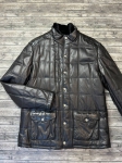 Куртка удлинённая кожаная со вставками из натуральной кожи крокодила Stefano Ricci Артикул LUX-80412. Вид 3