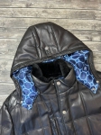Куртка удлинённая кожаная со вставками из натуральной кожи крокодила Stefano Ricci Артикул LUX-80412. Вид 5
