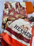 Плед  Hermes Артикул LUX-80713. Вид 1