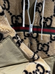Куртка из шерстяного джерси Maxi  Gucci Артикул LUX-82575. Вид 3