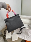 Сумка женская Birkin, 25 cm Crocodile Niloticus Mat Hermes Артикул LUX-82888. Вид 7