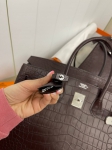 Сумка женская Birkin, 35 cm Crocodile Niloticus Mat Hermes Артикул LUX-83353. Вид 5