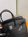 Сумка женская Birkin, 35 cm Crocodile Niloticus Mat Hermes Артикул LUX-83500. Вид 2