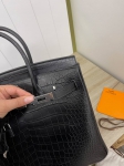 Сумка женская Birkin, 35 cm Crocodile Niloticus Mat Hermes Артикул LUX-83500. Вид 3