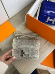 Сумка женская  Constance , 18 см Lezard Natura Hermes Артикул LUX-83746. Вид 1