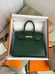 Сумка женская Birkin, 30 cm Crocodile Niloticus Mat Hermes Артикул LUX-84343. Вид 1