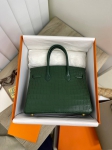 Сумка женская Birkin, 30 cm Crocodile Niloticus Mat Hermes Артикул LUX-84343. Вид 4