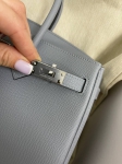 Сумка женская  Birkin, 25 cm, PHW Hermes Артикул LUX-84461. Вид 3