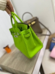 Сумка женская Birkin, 25, PHW Hermes Артикул LUX-84776. Вид 3