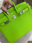 Сумка женская Birkin, 25, PHW Hermes Артикул LUX-84776. Вид 7