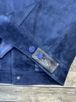 Куртка замшевая со вставками из натуральной кожи крокодила  Kiton Артикул LUX-87774. Вид 6