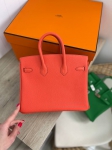 Сумка женская  Birkin 25, GHW Togo  Hermes Артикул LUX-89314. Вид 5