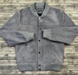 Бомбер из натуральной замши Kiton Артикул LUX-89457. Вид 1