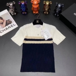 Трикотажная футболка  Chanel Артикул LUX-91552. Вид 1