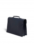 Портфель из натуральной кожи крокодила  Hermes Артикул LUX-92215. Вид 2