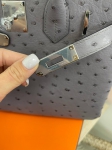 Сумка женская Birkin , 30 cm Ostrich GHW Hermes Артикул LUX-92590. Вид 5