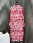  Платье-рубашка макси с принтом Monogram Tiles Louis Vuitton Артикул LUX-93867. Вид 3