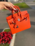  Сумка женская  Birkin, 25 cm Madame Leather Hermes Артикул LUX-93915. Вид 1