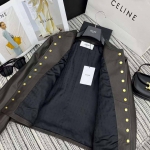 Кожаная куртка Celine Артикул LUX-94155. Вид 2
