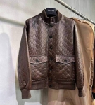 Кожаная куртка Gucci Артикул LUX-94201. Вид 2