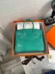 Сумка женская  Birkin , Crocodile, 30 cm Hermes Артикул LUX-95791. Вид 6