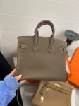 Сумка женская  Birkin 25, GHW Togo  Hermes Артикул LUX-95796. Вид 3