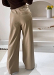 Кожаные брюки Brunello Cucinelli Артикул LUX-98586. Вид 2