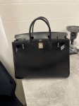 Сумка женская Birkin, 40 PHW Hermes Артикул LUX-98998. Вид 7