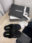 Меховые тапочки Chanel Артикул LUX-99577. Вид 2