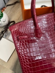 Сумка женская  25, GHW Crocodile Alligator Lisse Hermes Артикул LUX-99622. Вид 4