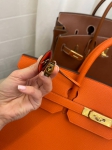 Сумка женская  Birkin, 40 GHW Hermes Артикул LUX-101068. Вид 3