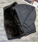 Джинсовая куртка на меху  Kiton Артикул LUX-101284. Вид 2