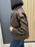 Кожаная куртка  Yves Saint Laurent Артикул LUX-102914. Вид 2