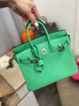 Сумка женская Birkin , 25 cm, PHW MATTE NILOTICUS Hermes Артикул LUX-106727. Вид 2