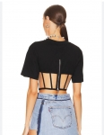 Футболка  Mugler   Артикул LUX-106883. Вид 2
