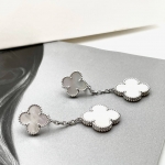 Серьги 2 мотива Van Cleef Артикул LUX-107394. Вид 1