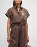 Рубашка Brunello Cucinelli Артикул LUX-107747. Вид 1
