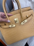 Сумка женская Birkin , 30, GHW MATTE NILOTICUS Hermes Артикул LUX-108074. Вид 2