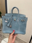 Сумка женская Birkin , 25 PHW Hermes Артикул LUX-108444. Вид 1