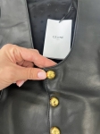 Кожаный жилет  Celine Артикул LUX-93280. Вид 5