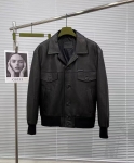Кожаная куртка  Prada Артикул LUX-110222. Вид 1