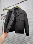 Кожаная куртка  Prada Артикул LUX-110222. Вид 6